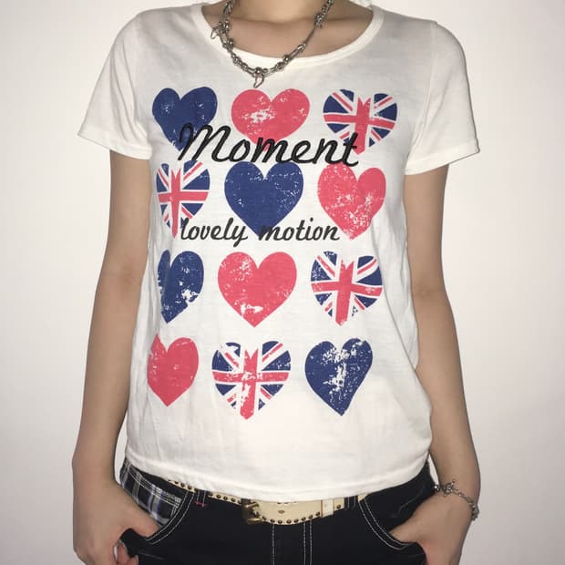 jpn vintage uk love archive t shirt
