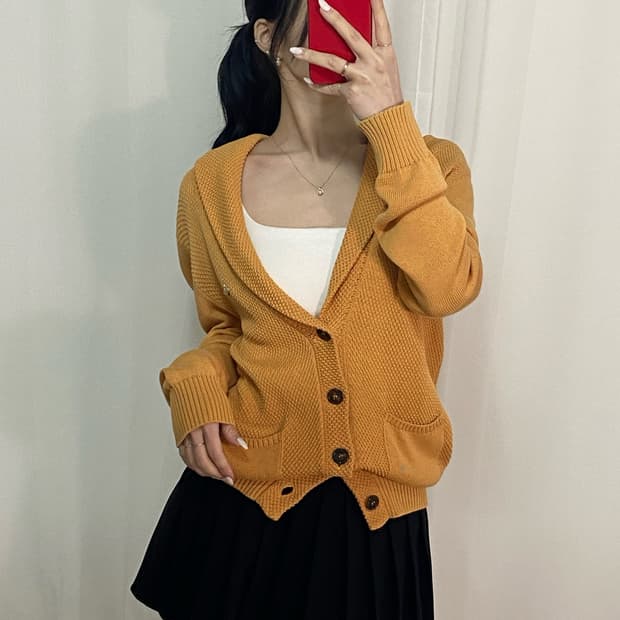 비비안웨스트우드 금장 가디건