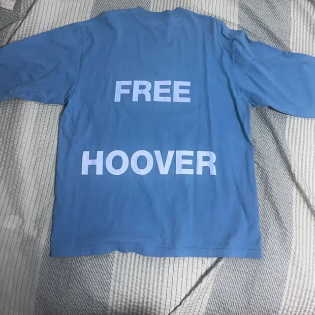 칸예 프리후버 FREE HOOVER 티셔츠 M