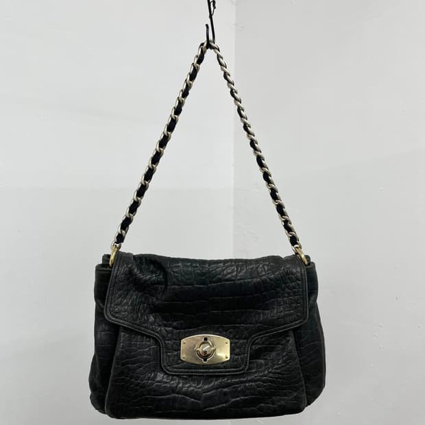 훌라 레더 버클 체인백 