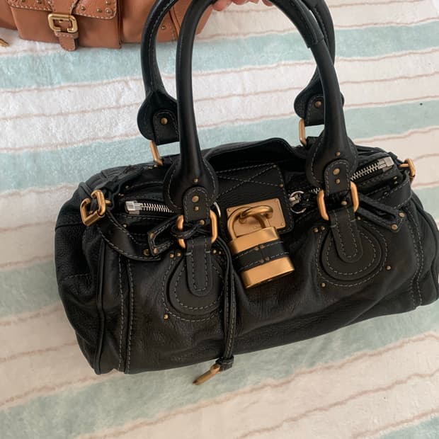 끌로에 패딩턴 백 블랙 가방