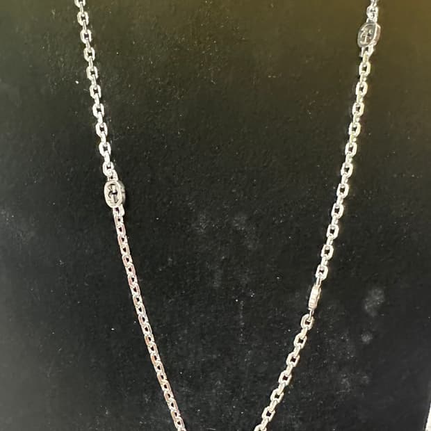 실버925 체인 하트 목걸이 