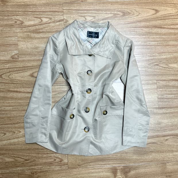 빈티지 체크 라떼 자켓 히메갸루 로걀 라떼 모리걸 코이세이오깔 페어리