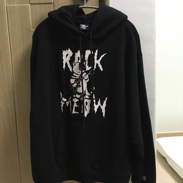 ROCK MEOW CAT 후디