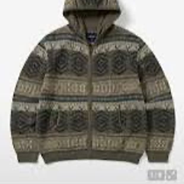 디스이즈네버댓 니트 후드집업