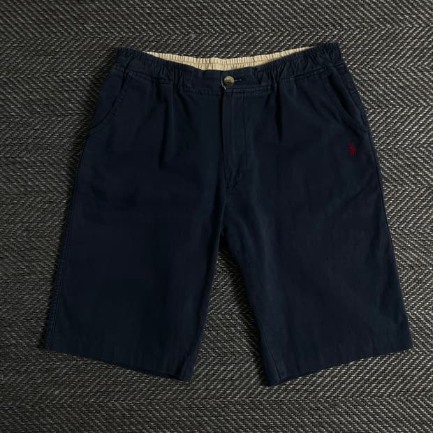 폴로 랄프로렌 포니 로고 치노 하프 팬츠o 3547