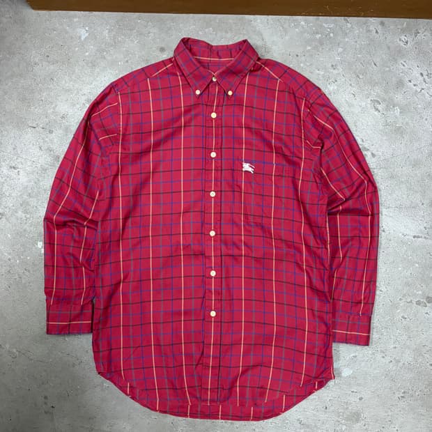 버버리 체크 셔츠[2848]