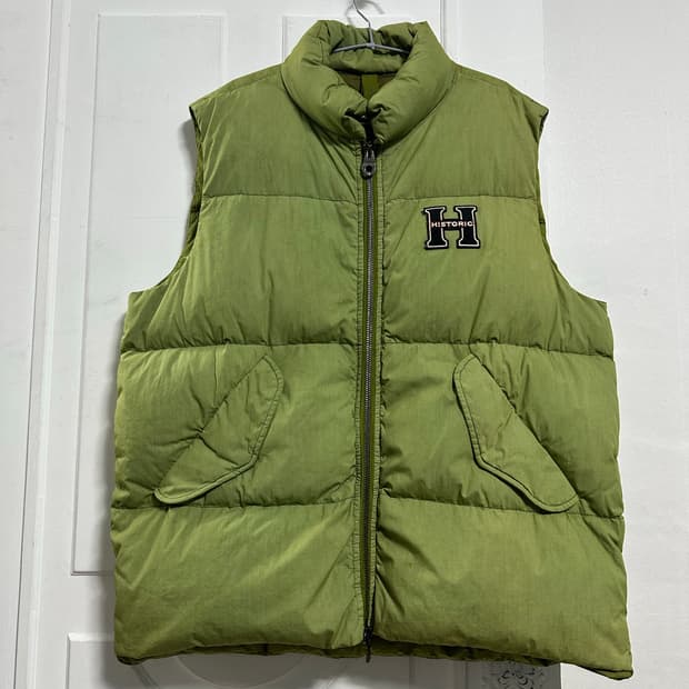 시리즈 히스토릭 가먼트다잉 패딩 베스트