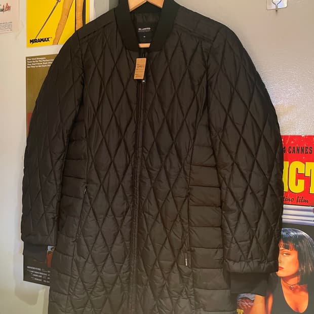 엠리밋 퀼팅 누빔 자켓