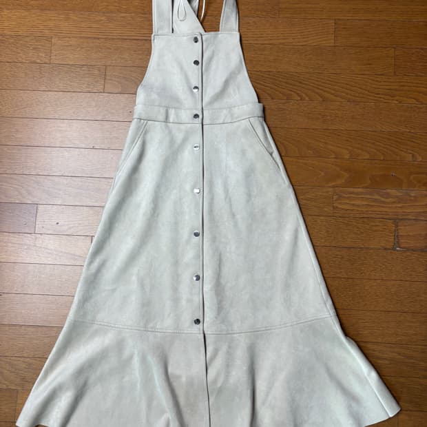 자라 스웨이드 롱 원피스 XS