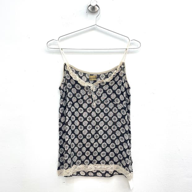 Boho floral print camisole