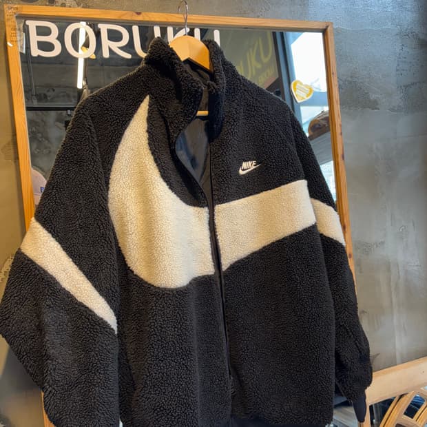 나이키 스우시 뽀글이 리버시블 플리스 XL