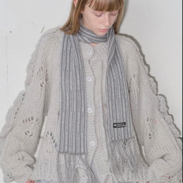 타입서비스 글리터 니트 가디건