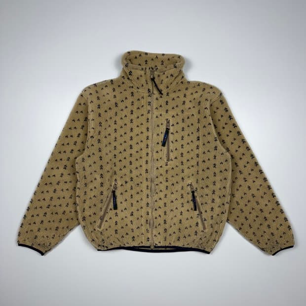 (105) 80s 엘엘빈 버드아이 플리스 자켓