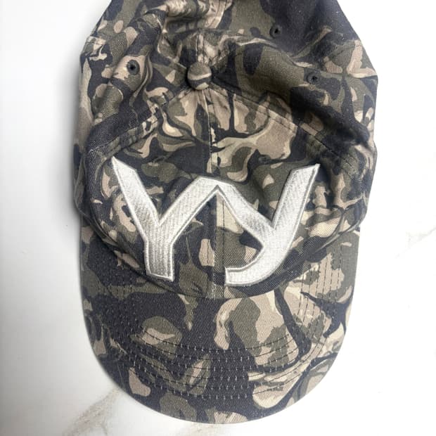 오픈 와이와이 카모 캡 카키 Open Yy Camo Ball Cap Kh