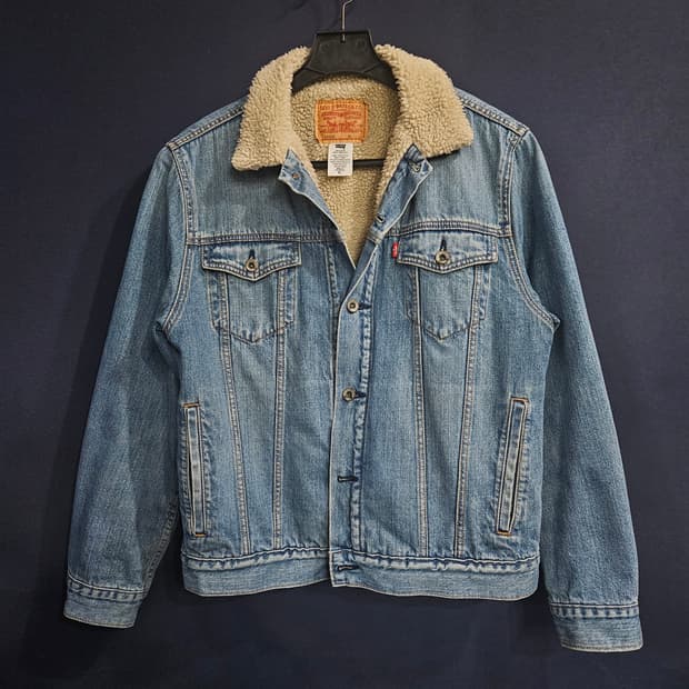 리바이스 라이트블루 남성 100~105 데님자켓 