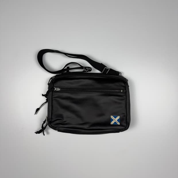 요시다포터 러기지라벨 뉴라이너 숄더백 블랙