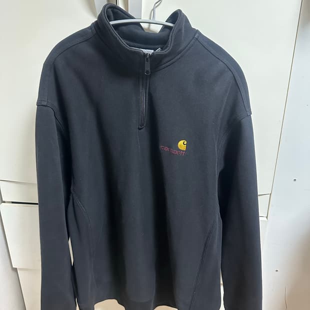 칼하트윕 하프집업 맨투맨