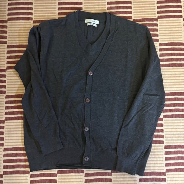 노이어 레이어드 풀오버 가디건 니트 48