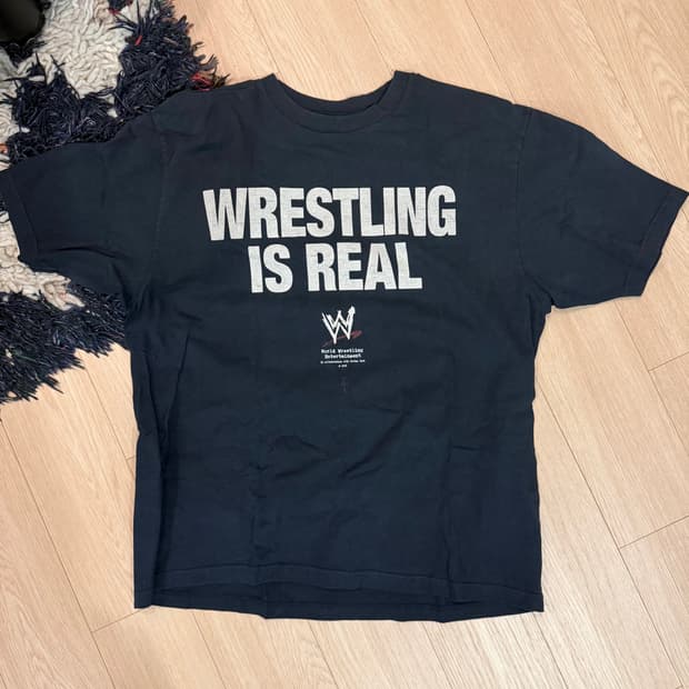 [XL] 트래비스 스캇 wwe 레슬링 이즈 리얼