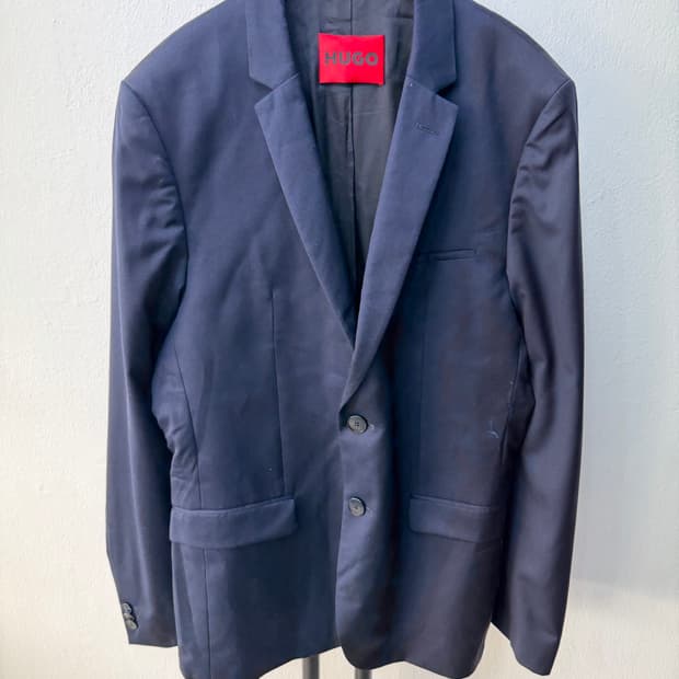 정품) 휴고보스 신형 네이비 자켓 52(105)