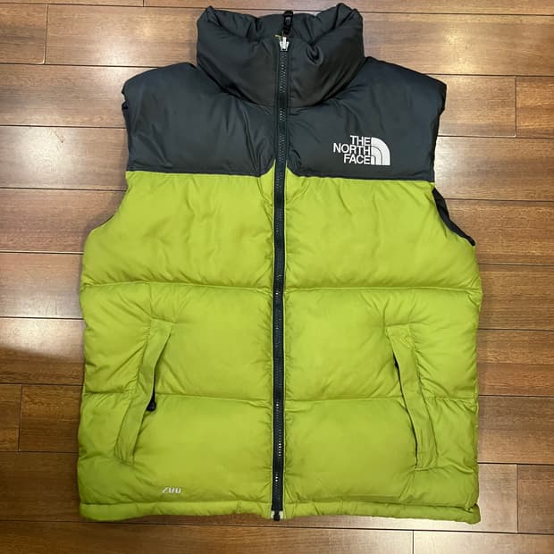 노스페이스 패딩조끼 중앙로고S