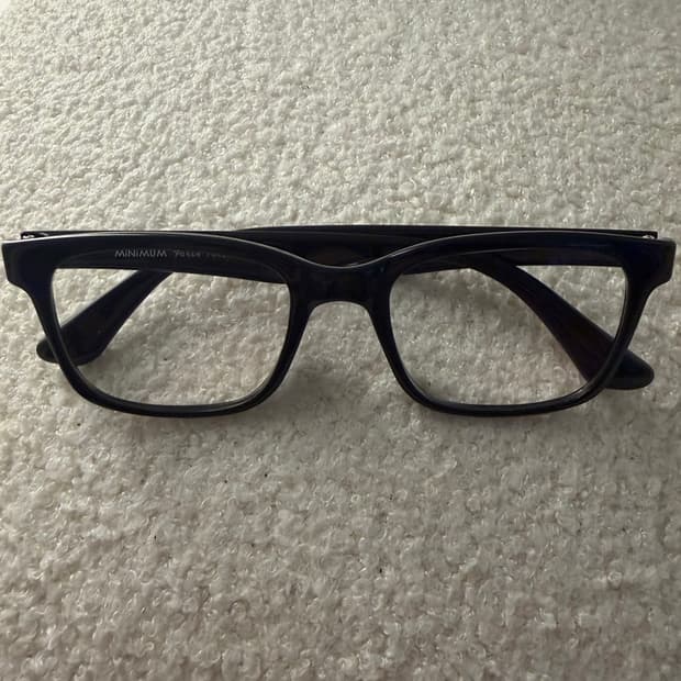 빈티지 뿔테 안경