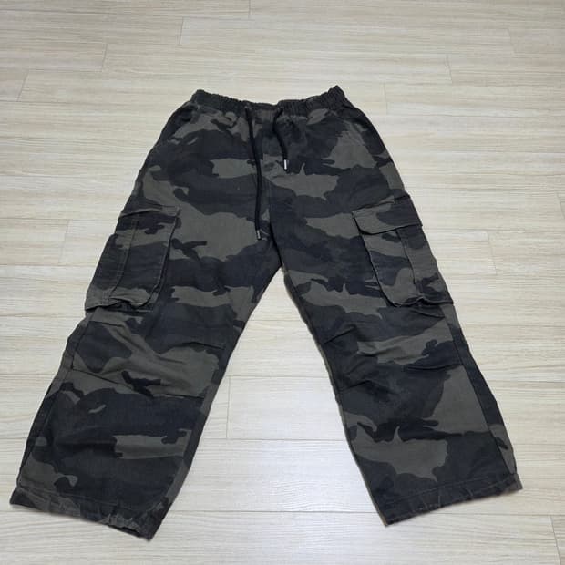 (실착1회) 카모 밀리터리 카고팬츠 28 (S)