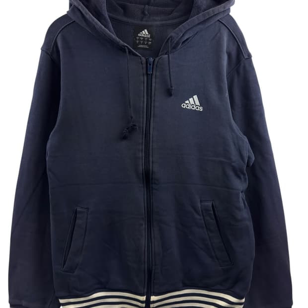 아디다스 네이비 후드집업1348