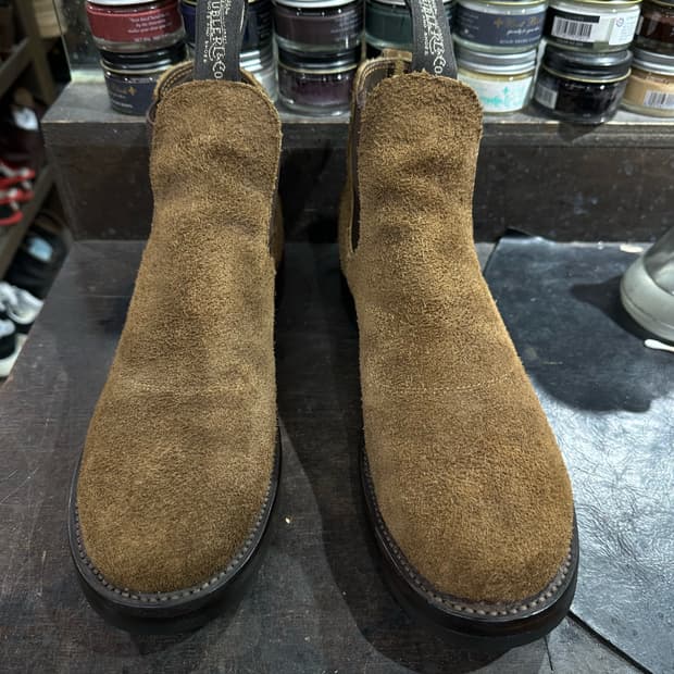 RRL 스웨이드 콩그레스 부츠 9D