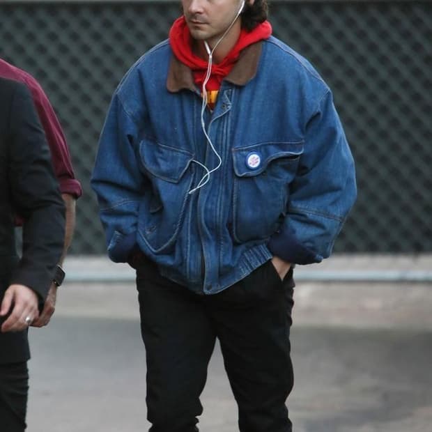 샤이야 라보프 리바이스 청자켓 XL