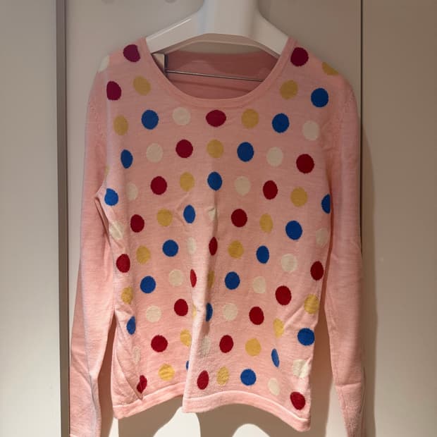 Color Dot Knit 도트 니트