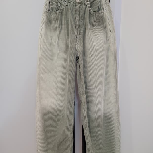 OOT 그라데이션 코듀로이 와이드 팬츠 S사이즈