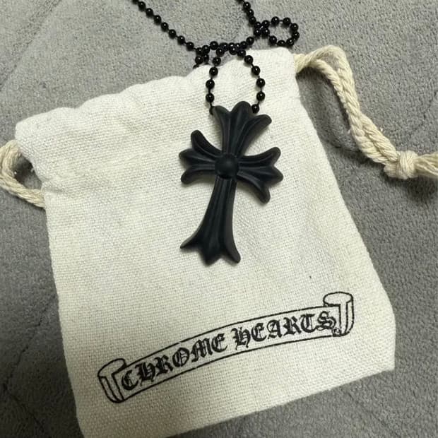 크롬하츠 실리크롬 실리콘 목걸이