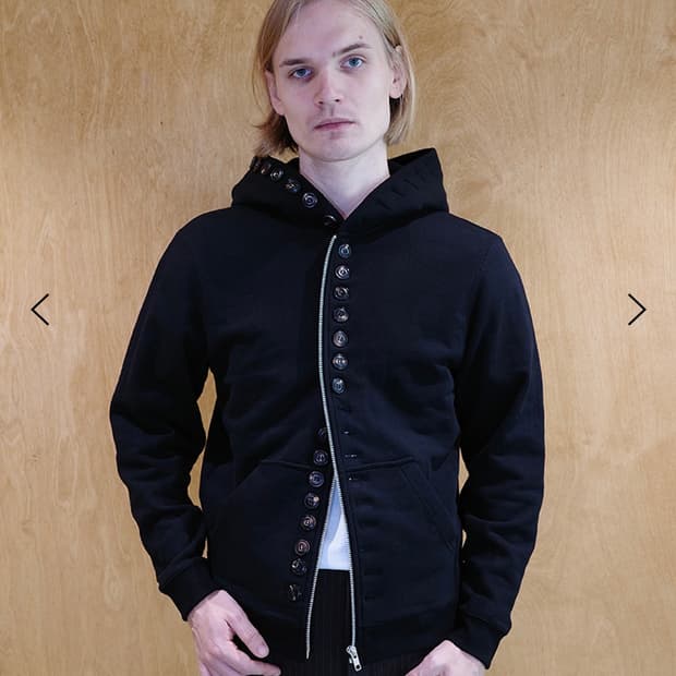 DOESNTMATTER Full-Button Hoodie 1size