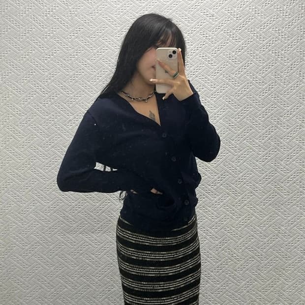 폴로 랄프로렌 워셔블 메리노 울 니트 가디건 M C06409