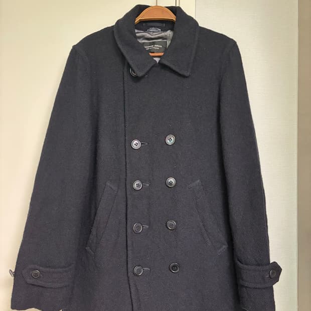 꼼데가르송 옴므 듀스 축융 울코트 네이비