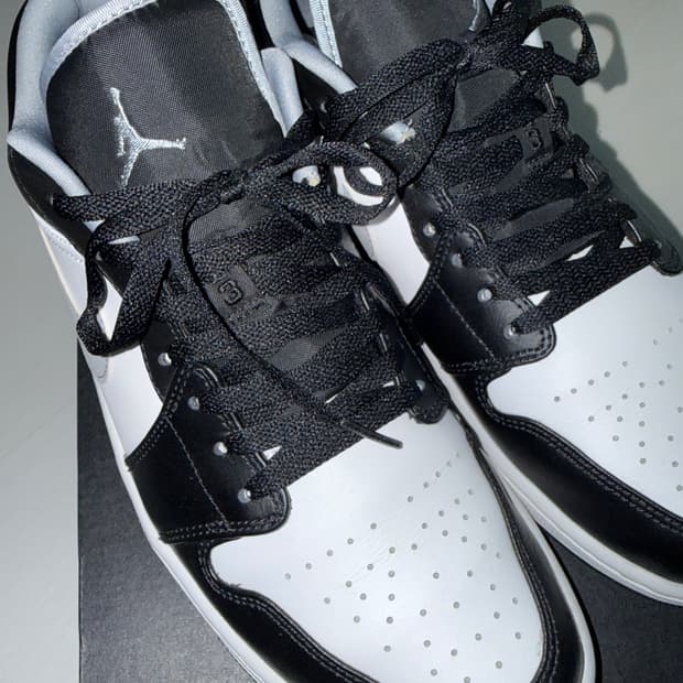 [290] 조던 1 로우 블랙 파티클 그레이