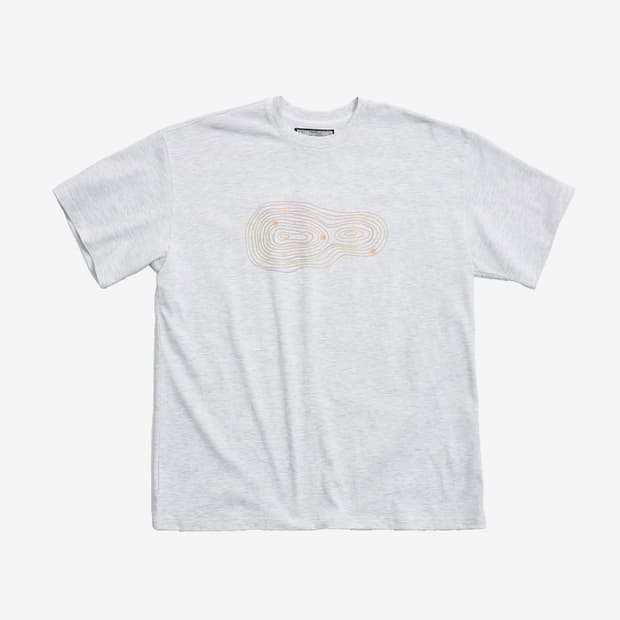 999휴머니티 gongzone half tee melange grey