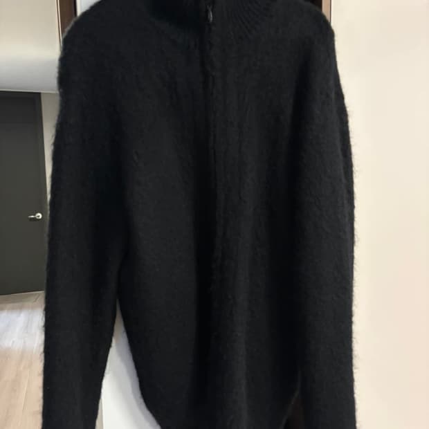 니들스 니트 집업