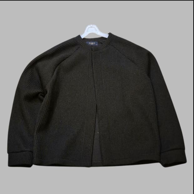 M~L 블랙 코듀로이 가디건