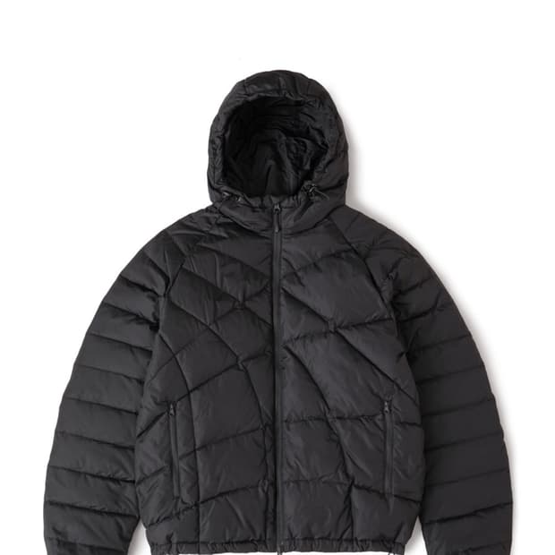 해칭룸 웹구스 다운푸퍼 블랙