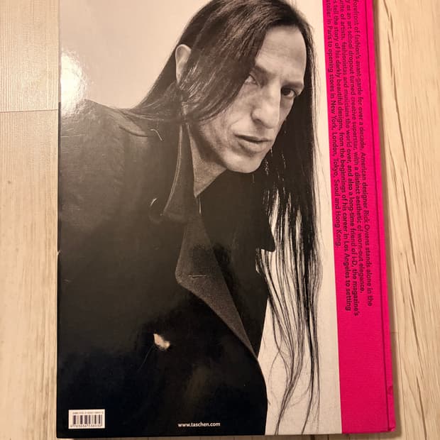 릭오웬스 taschen 타셴 아트북