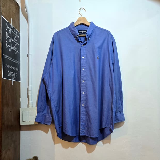 폴로 Yarmouth Fit 셔츠 블루 (Polo)