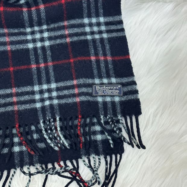 버버리 램스울 머플러