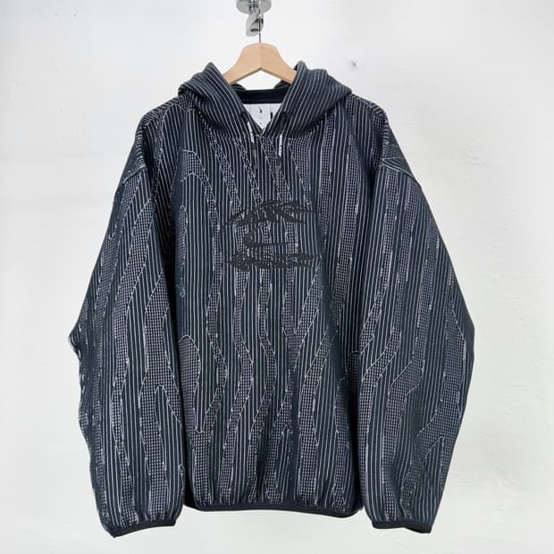 나이키 x 오프화이트 23fw 엔지니어드 후드 블랙