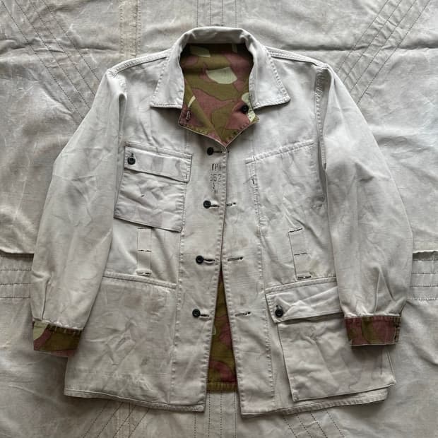 80s Finish Army M62 Reversible Jacket