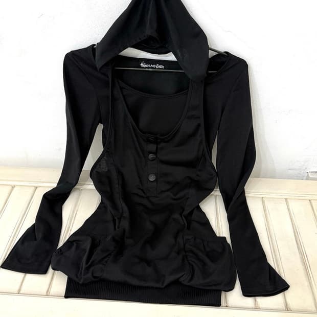 Heaven and Earth Hoodie Layered top