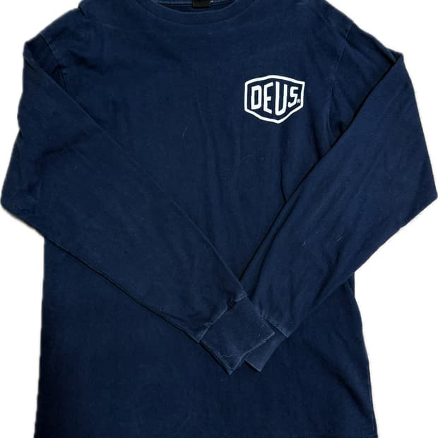 베니스 롱 슬리브 티셔츠 네이비