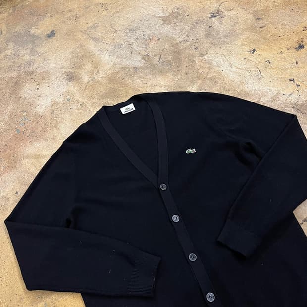 [정품/5사이즈,105] 라코스테 베이직 v넥 가디건 b18